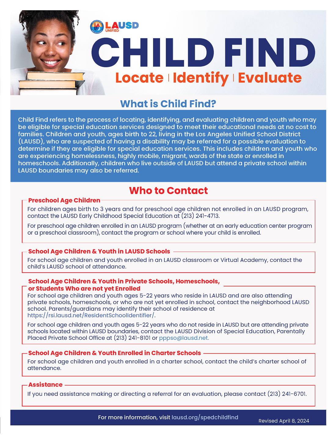 LAUSD Child Find Poster Rev. 04-08-24